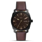 FOSSIL MACHINE THREE-HAND DATE BROWN DIAL MEN'S WATCH FS5901