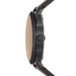 FOSSIL MACHINE THREE-HAND DATE BROWN DIAL MEN'S WATCH FS5901 - Image 4