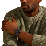 FOSSIL MACHINE THREE-HAND DATE BROWN DIAL MEN'S WATCH FS5901 - Image 2